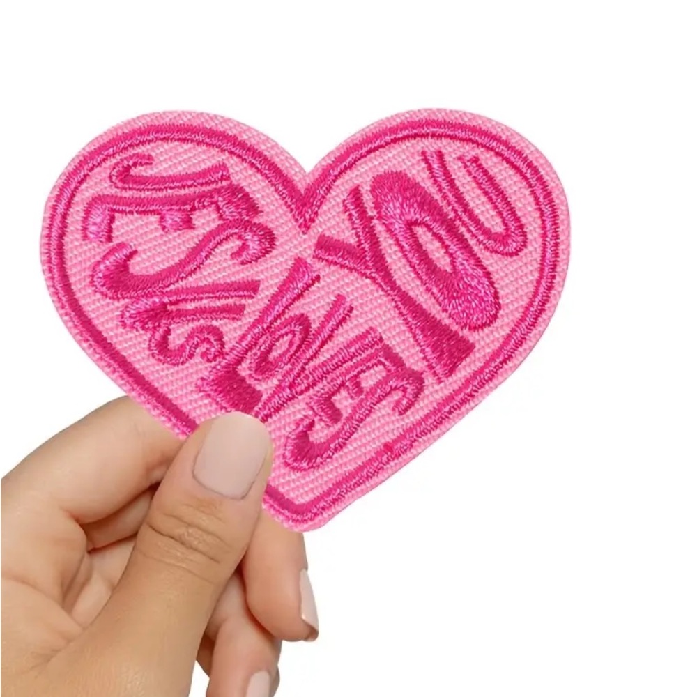 Pink Heart Patch